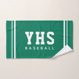 Anpassade skolinitialer baseboll lag sporter