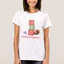 Anpassade Småbarn Mamma T-Shirt