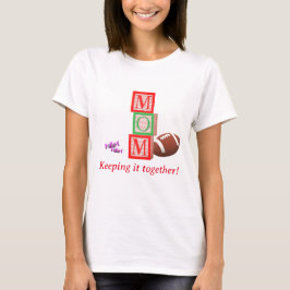 Anpassade Småbarn Mamma T-Shirt