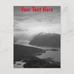 Anpassade Sognefjord, Norge Vykort