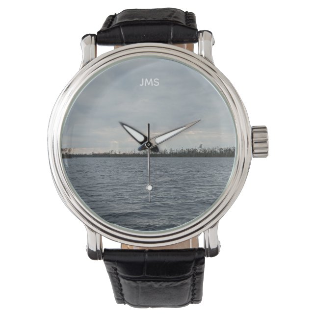 Anpassade - Solstrålar på Broad Bäck Armbandsur (Framsida)