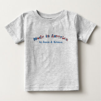 Anpassade som göras i Amerika småbarnT-tröja T-shirt