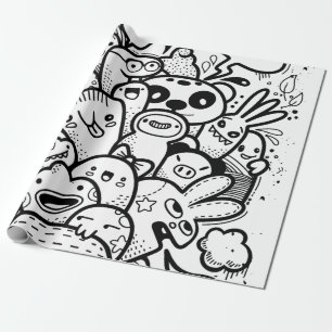ANPASSADE som slår in papper Presentpapper