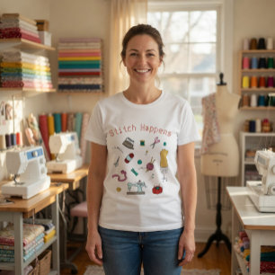 Anpassade sömnads- och hantverksverktyg T-Shirt