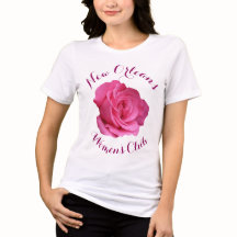 Anpassade söt rosa ros blommigt T-shirt