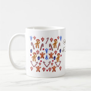 Anpassade söta helgdagar kaffemugg