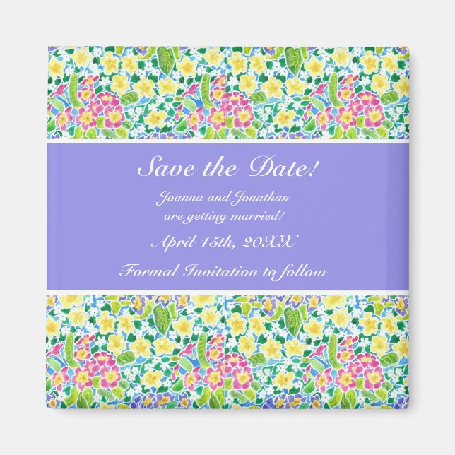 Anpassade Spara datumkantlinjeförskjutningspriorit Magnet (Framsidan)