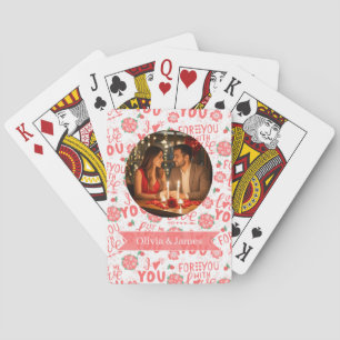 Anpassade spelkort Alla hjärtans dag Poker kort