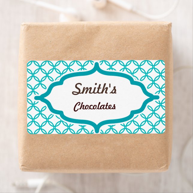 Anpassade Spetscirklar Etiketter Fraktsedel (Insitu)