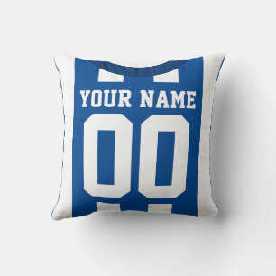 Anpassade Sports Jersey Template Pillow, Fotboll Kudde