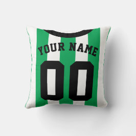 Anpassade Sports Jersey Template Pillow, Fotboll Kudde