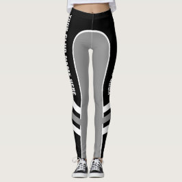 Anpassade Sports Klubb/Team Leggings