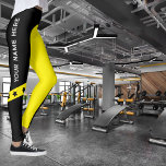 Anpassade Sports NAMN Leggings<br><div class="desc">Våra lagar är inte bara snyggt och bekvämlighet - de är också mångsidiga och funktionella. Perfekt för allt från yoga och till vardaglig bära kommer våra läror snabbt att bli en häftklammer i din garderob. Och med sin varaktiga konstruktion och utformning av Anpassadet kan du lita på att de kommer...</div>