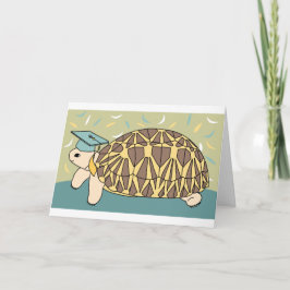 Anpassade Star Tortoise Studenten Card 4 Kort