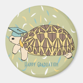 Anpassade Star Tortoise Studenten Magnet 2