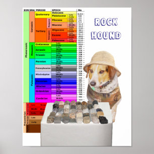 Anpassade Sten Hound Poster