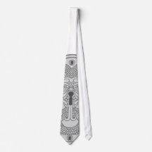 Anpassade Stilized Dragon Tie med monogram