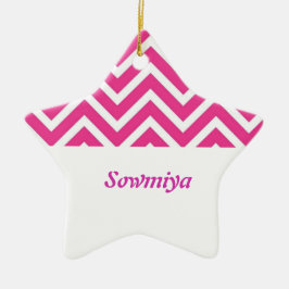 Anpassade stjärtformad keramisk handduk julgransprydnad keramik