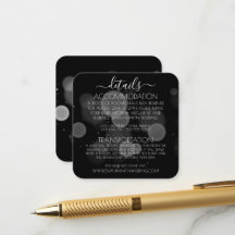 Anpassade Stora Fetala Bokeh Svarta Detaljer