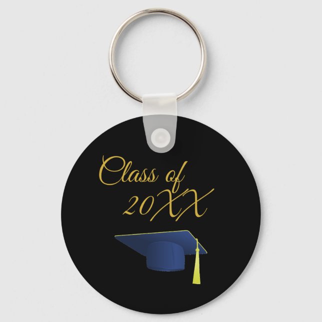 Anpassade Studenten, klass Nyckelring (Framsida)