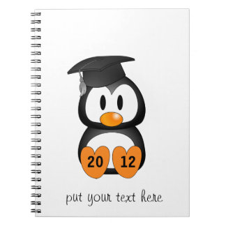 Anpassade Studenten Penguin Anteckningsbok