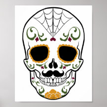 Anpassade Sugar Skull