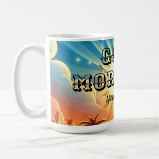 Anpassade Sunrise Bra God morgon Kaffemugg