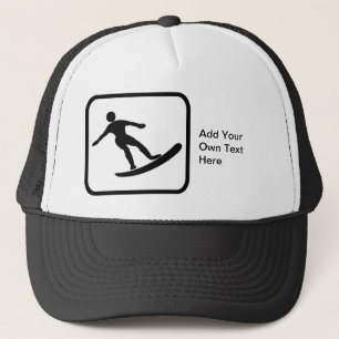 Anpassade Surfer Logotyp Truckerkeps