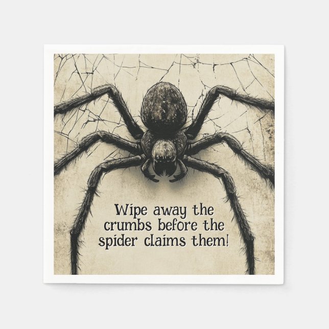 Anpassade Svinklingning Bash med spaltspenat HALLO Pappersservett (Framsidan)