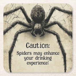 Anpassade Svinklingning Bash med spaltspenat HALLO Underlägg Papper Kvadrat