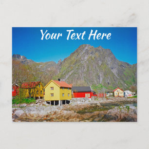 Anpassade Svolvaer, Norge Vykort