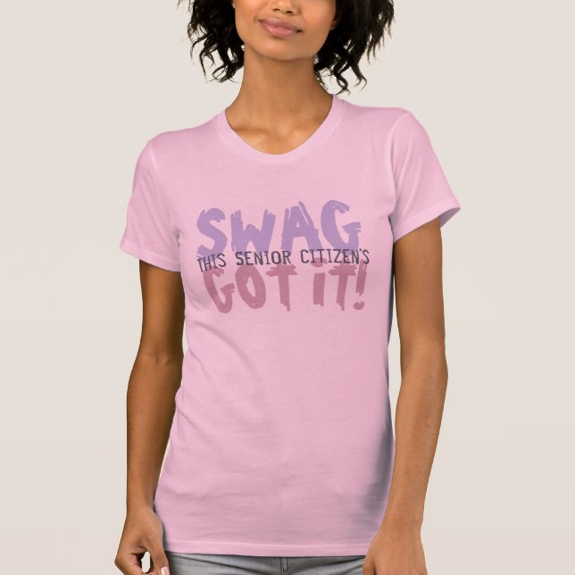 Anpassade SWAG-skjortor och jacka T Shirt (Framsida)