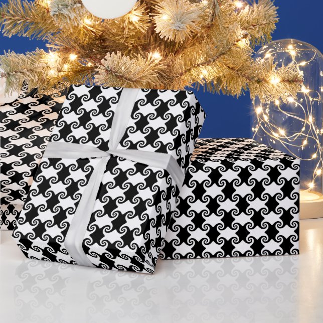 Anpassade Swirl formar sig keltiskt Presentpapper (Helgdagar)