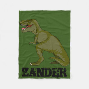 Anpassade T-Rex Fleecefilt