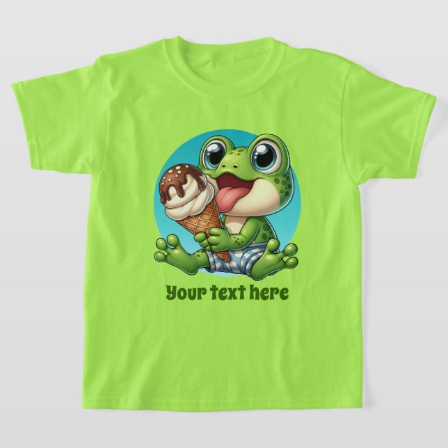 Anpassade T-Shirt för kutar (Laydown)