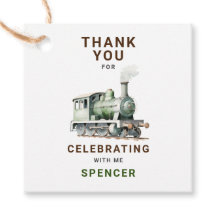 Anpassade Tåg-Tack med fyrkantig Märkre