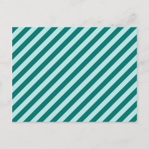 Anpassade Teal Rand vykort