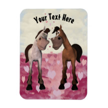 Anpassade Tecknad Horses