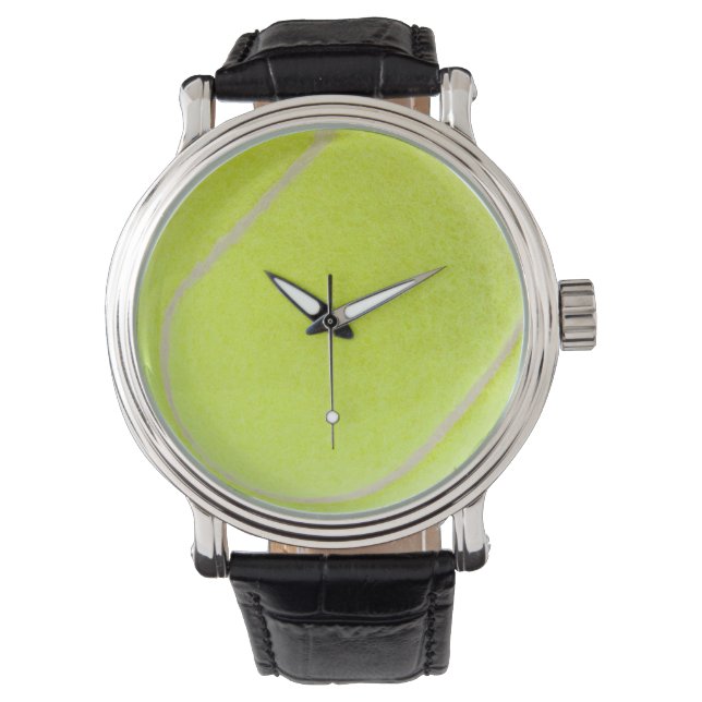Anpassade Tennis Boll Armbandsur (Framsida)