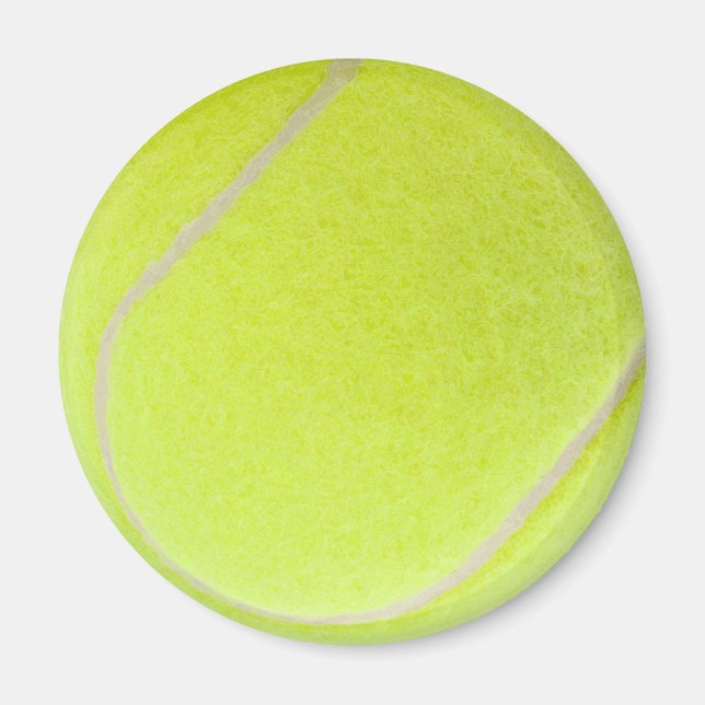 Anpassade Tennis Boll Magnet (Framsidan)