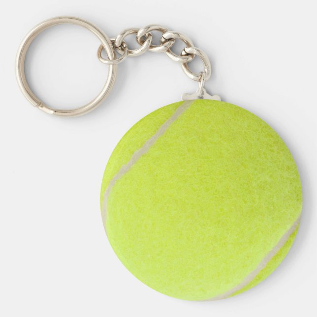Anpassade Tennis Boll Nyckelring (Framsidan)