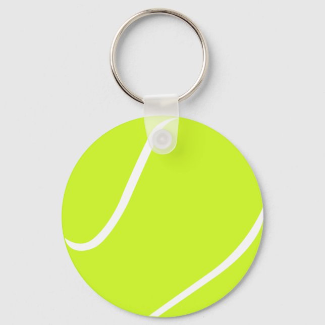 Anpassade Tennis Boll Nyckelringar (Framsida)