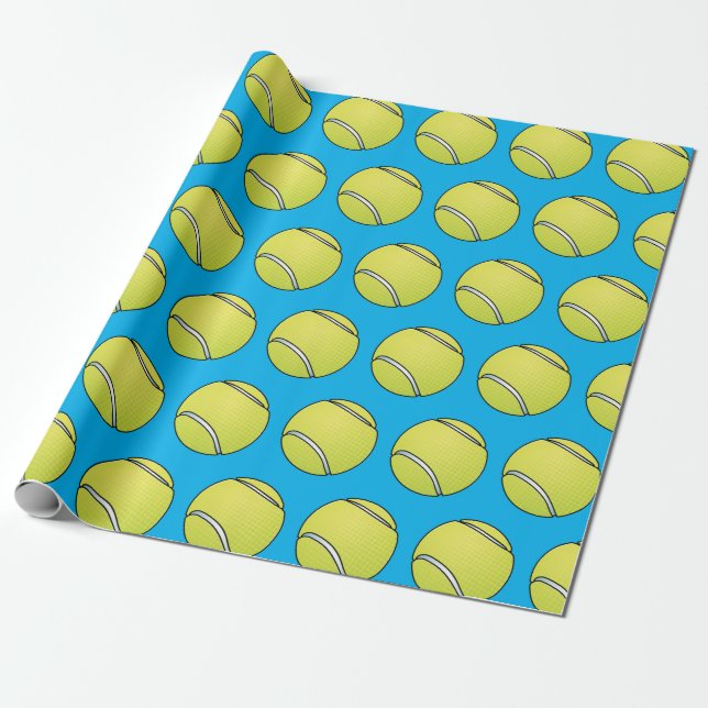 Anpassade Tennis Presentpapper (Utrullad)