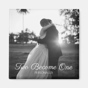 Anpassade Text Bröllop Magnet