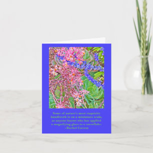 ANPASSADE TEXT/GRATTIS PÅ FÖDELSEDAGEN/ECHEVERIA B KORT
