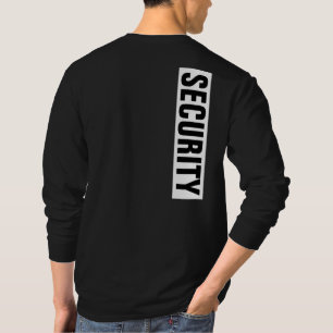 Anpassade Text Manar Svartvitt skydd T Shirt