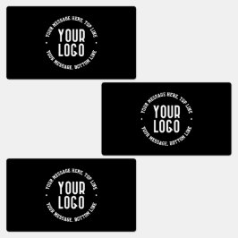 Anpassade Text och din överförda Logotyp eller bil Klistermärke