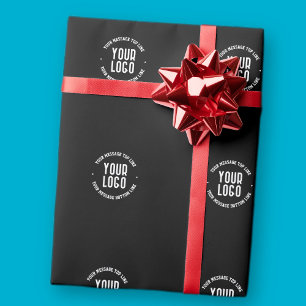 Anpassade Text och din överförda Logotyp eller bil Presentpapper