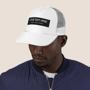 Anpassade Text och Färg enkel mall Unisex Keps
