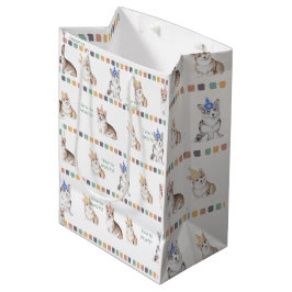 Anpassade Tid till PAWTY Corgi Wrapping Papper